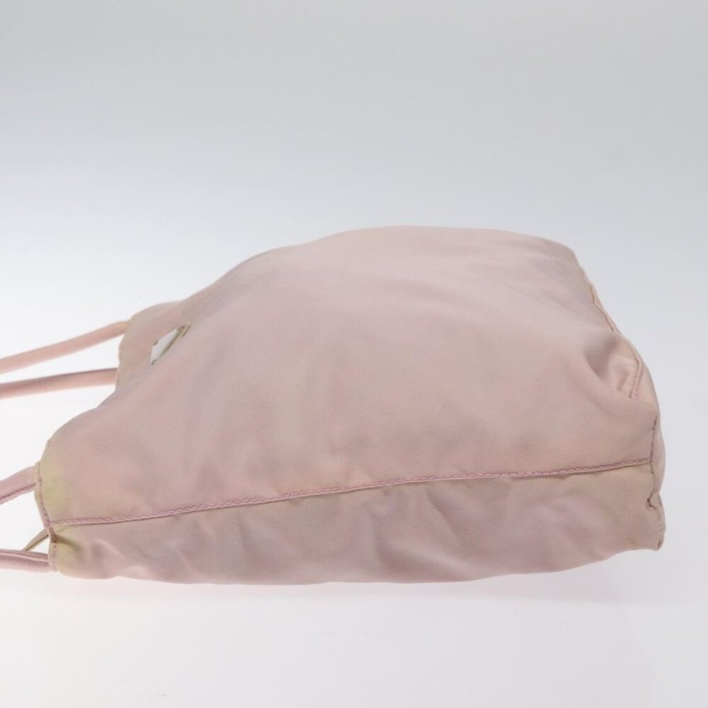 PRADA Shoulder Bag Nylon Pink Silver Auth - Picture 5 of 16